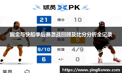 掘金与快船季后赛激战回顾及比分分析全记录